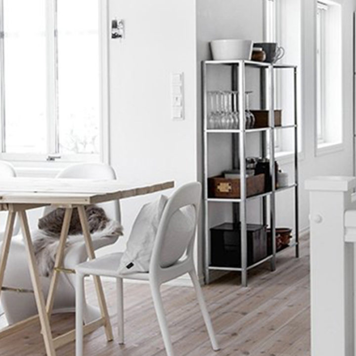 La luce che abbaglia nello stile nordico