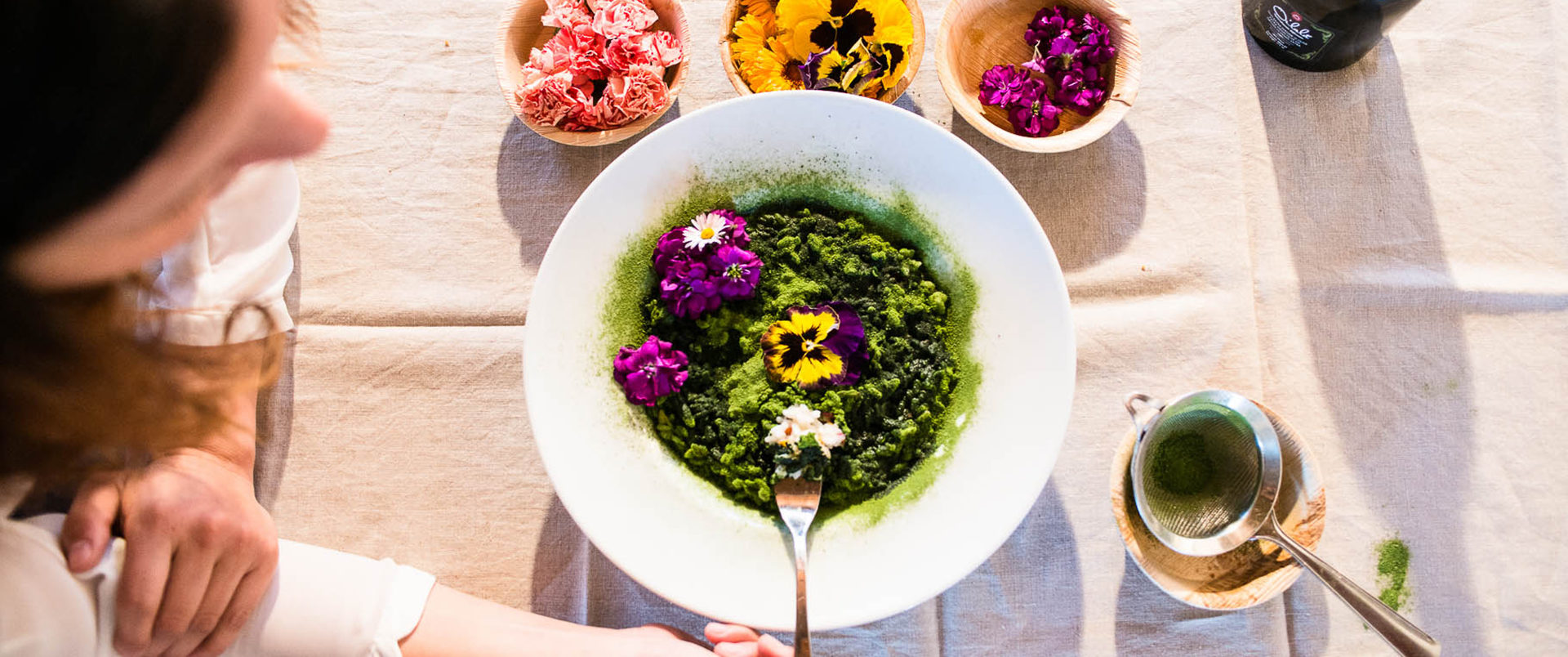 Riso verde all’acqua fiorita