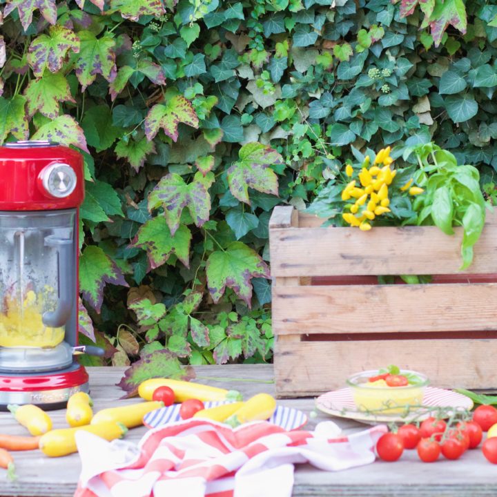 Una vellutata di zucchine gialle