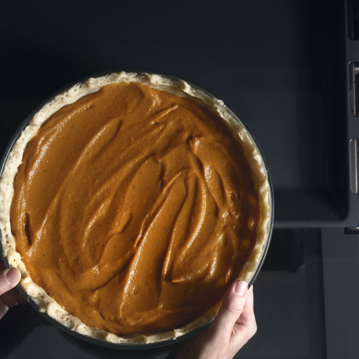 Torta di zucca e lentiggini sul naso