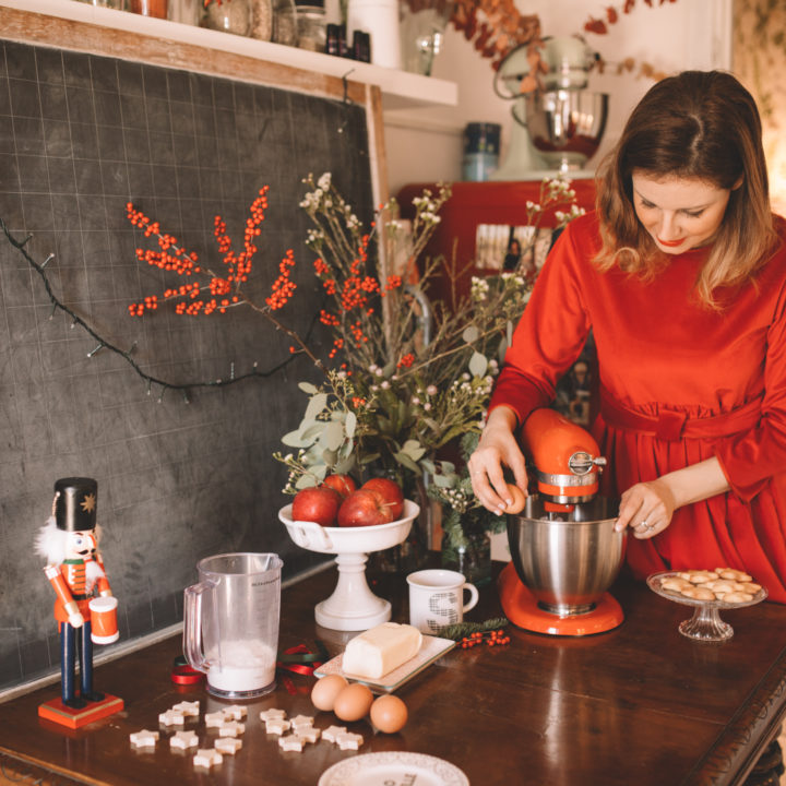 Biscotti al burro come stelle